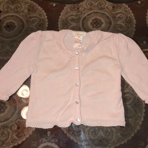 Renzo Cotton pink cardigan